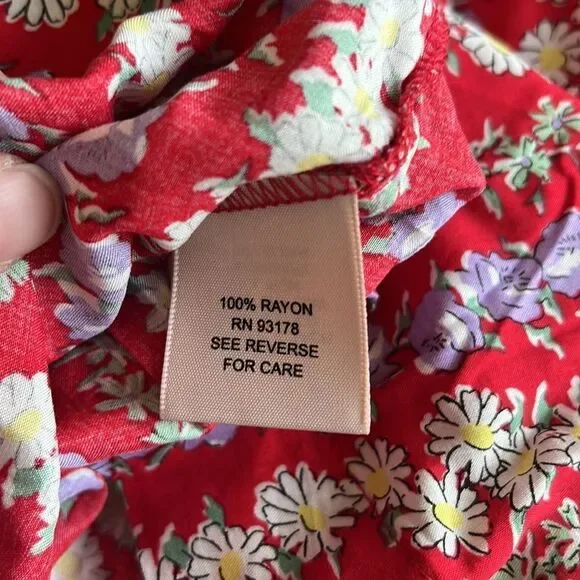 NWT PHILOSOPHY BUTTON UP 💯 rayon Shirt size L - Picture 7 of 8